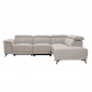 Canapé d'Angle Droit Relax "Deon" 275cm Beige|Canape|Paris Prix