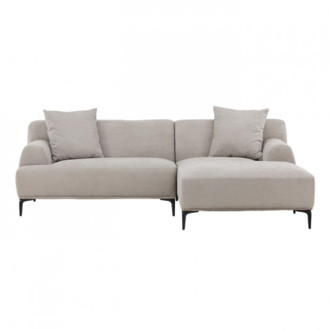 Canapé d'Angle Droit "Viskan" 242cm Gris Clair|Canape|Paris Prix