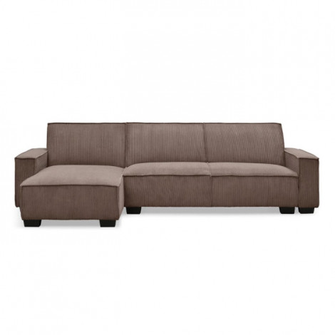 Canapé d'Angle Réversible Convertible "Hester" 293cm Taupe|Canape|Paris Prix