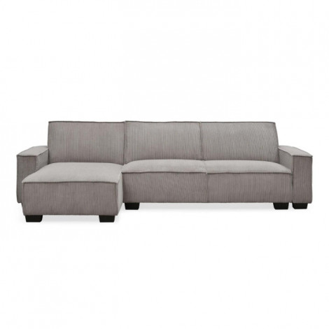 Canapé d'Angle Réversible Convertible "Hester" 293cm Gris|Canape|Paris Prix