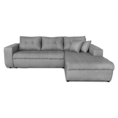 Canapé d'Angle Droit Convertible "Liace" 242cm Gris|Canape|Paris Prix