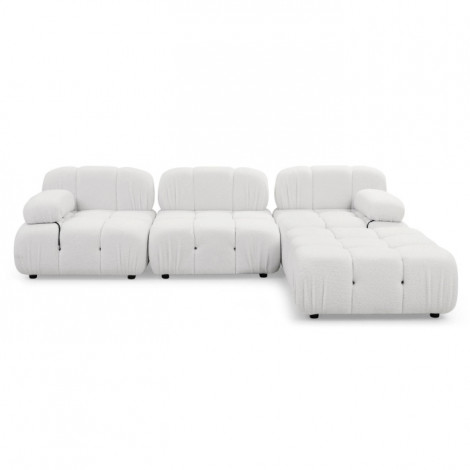 Canapé d'Angle Modulable "Holly" 291cm Blanc|Canape|Paris Prix