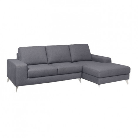 Canapé d'Angle Droit "Jarred" 258cm Gris Anthracite|Canape|Paris Prix