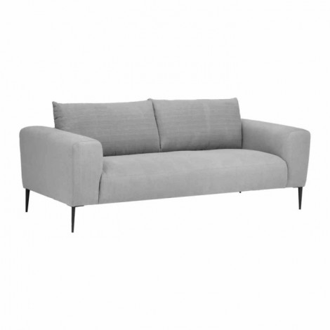 Canapé 3 Places Design "Moira" 220cm Gris|Canape|Paris Prix