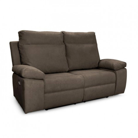 Canapé de Relaxation Manuel "Tedesco" 173cm Taupe|Canape|Paris Prix