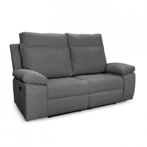 Canapé de Relaxation Électrique "Tedesco" 173cm Gris|Canape|Paris Prix
