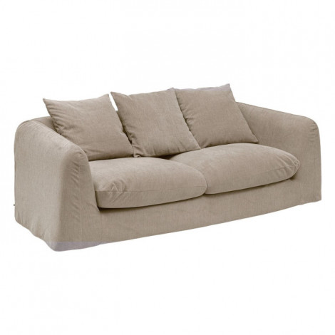 Canapé 3 Places Design "Emile" 216cm Gris|Canape|Paris Prix