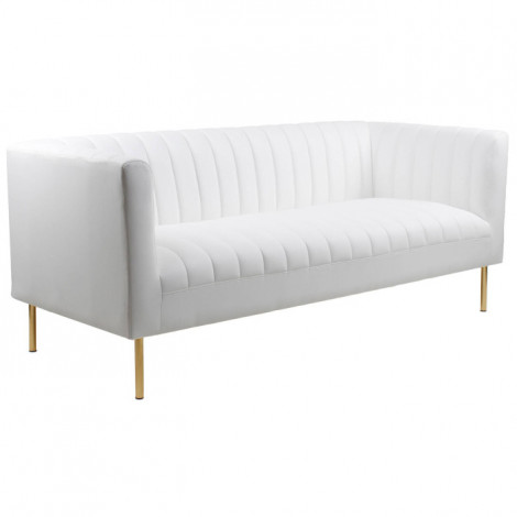 Canapé 3 Places Design "Taylor" 179cm Blanc|Canape|Paris Prix