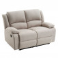 Canapé de Relaxation 2 Places "Walker" 143cm Beige|Canape|Paris Prix