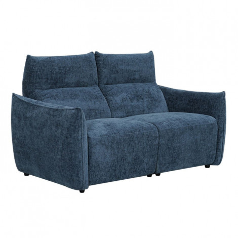 Canapé de Relaxation 2 Places "Lamar" 162cm Bleu|Canape|Paris Prix