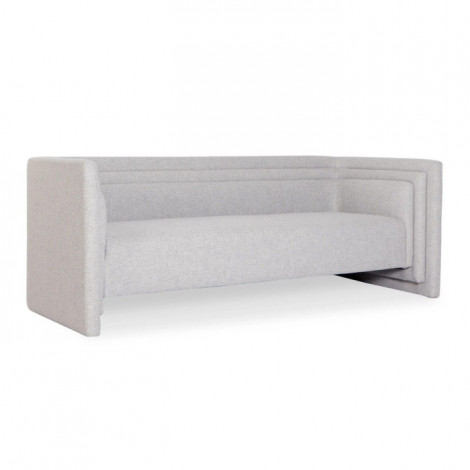 Canapé 3 Places Design "Cubia" 230cm Gris|Canape|Paris Prix