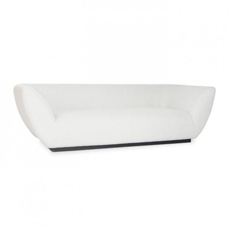 Canapé Bouclette 3 Places "Estelle" 240cm Crème|Canape|Paris Prix