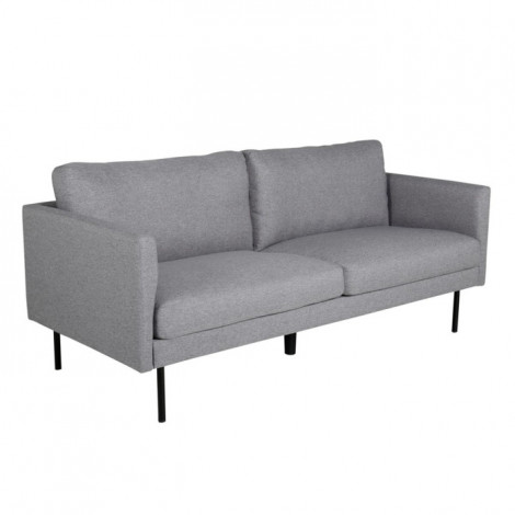 Canapé 2 Places en Tissu "Zoom" 180cm Gris|Canape|Paris Prix