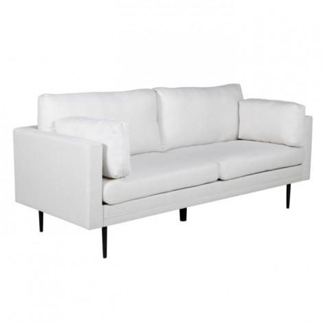 Canapé 3 Places en Tissu "Boom" 203cm Beige Clair|Canape|Paris Prix