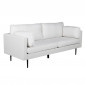 Canapé 3 Places en Tissu "Boom" 203cm Beige Clair|Canape|Paris Prix