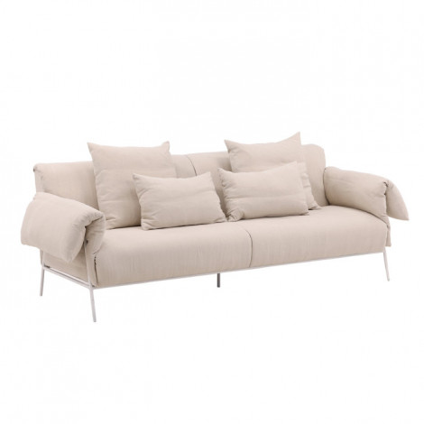 Canapé 4 Places "Ockero" 237cm Beige|Canape|Paris Prix