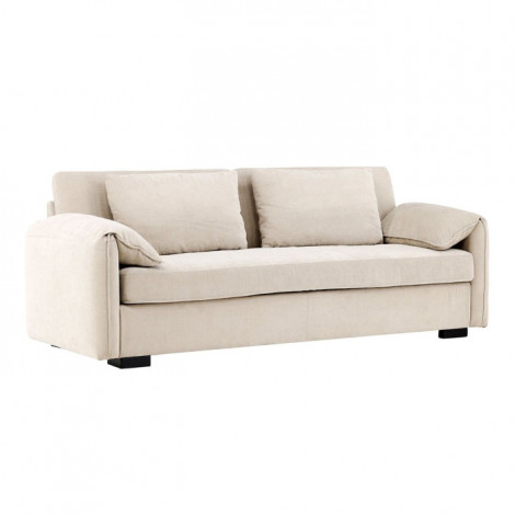 Canapé Droit 3 Places "Malva" 230cm Beige|Canape|Paris Prix