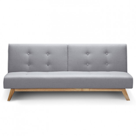 Canapé Convertible "Jeanot" 180cm Gris Clair|Canape|Paris Prix