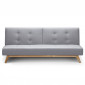 Canapé Convertible "Jeanot" 180cm Gris Clair|Canape|Paris Prix