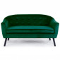 Canapé Scandinave Velours "Lopy" 157cm Vert|Canape|Paris Prix
