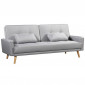 Canapé Scandinave Convertible "North" 205cm Gris|Canape|Paris Prix