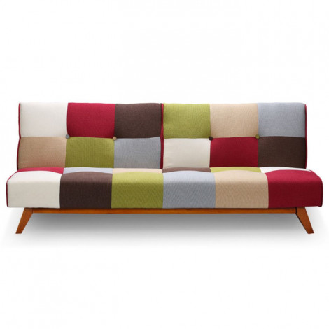 Canapé Convertible "Jeanot" 180cm Multicolore|Canape|Paris Prix