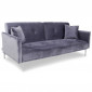Canapé Convertible 3 Places "Lacla" 191cm Gris|Canape|Paris Prix