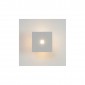 Applique LED atmosphere carree blanche - Nova|Appliques murales|Kosilum
