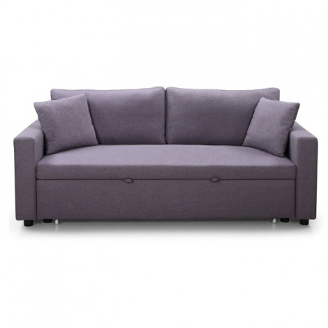 Canapé 3 Places Convertible "Zolan" 194cm Gris|Canape|Paris Prix