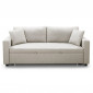 Canapé 3 Places Convertible "Zolan" 194cm Beige|Canape|Paris Prix