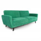 Canapé Convertible en Velours "Garry" 220cm Vert|Canape|Paris Prix