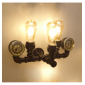 Applique industrielle Horloges intégrées - Jupiter|Appliques murales|Kosilum