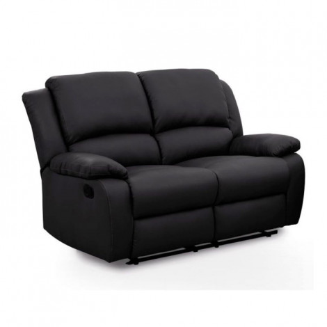 Canapé de Relaxation "Polo" 143cm Noir|Canape|Paris Prix