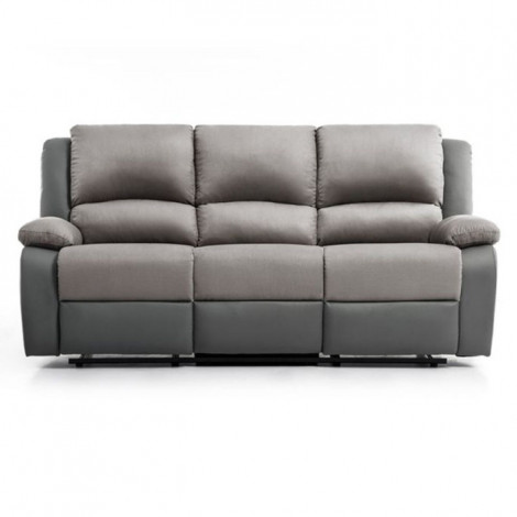 Canapé de Relaxation "Polo" 193cm Gris Clair|Canape|Paris Prix