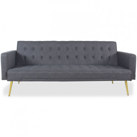 Canapé Convertible Design "Tybio" 175cm Gris|Canape|Paris Prix