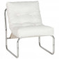 Fauteuil Design "Clip" 76cm Blanc|Fauteuil / Chauffeuse|Paris Prix