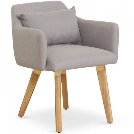 Fauteuil Scandinave "Alan" 70cm Beige|Fauteuil / Chauffeuse|Paris Prix