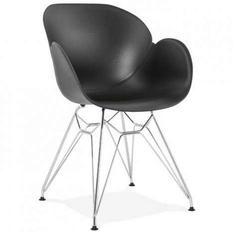 Fauteuil Design "Katana" 82cm Noir|Fauteuil / Chauffeuse|Paris Prix
