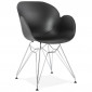 Fauteuil Design "Katana" 82cm Noir|Fauteuil / Chauffeuse|Paris Prix