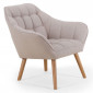 Fauteuil Scandinave Matelassé "Taon" 83cm Beige|Fauteuil / Chauffeuse|Paris Prix