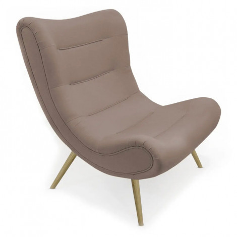 Fauteuil Scandinave Design "Roman" 95cm Taupe|Fauteuil / Chauffeuse|Paris Prix
