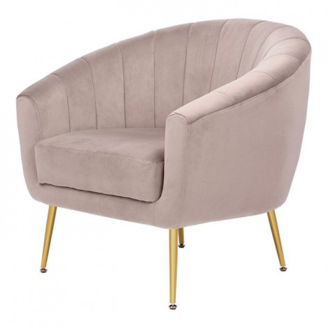 Fauteuil Design "Doreen" 88cm Taupe|Fauteuil / Chauffeuse|Paris Prix