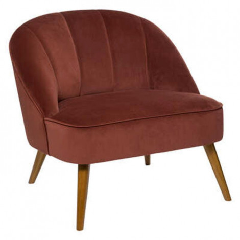 Fauteuil Scandinave "Naova" 78cm Terracotta|Fauteuil / Chauffeuse|Paris Prix
