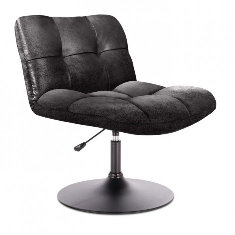 Fauteuil Vintage Design "Indus" 89cm Noir|Fauteuil / Chauffeuse|Paris Prix