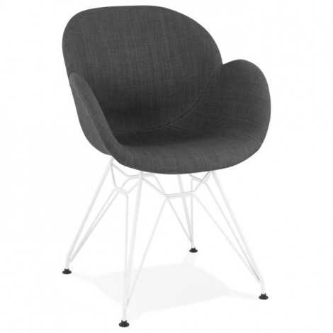 Fauteuil Design "Syndra" 85cm Gris Foncé|Fauteuil / Chauffeuse|Paris Prix