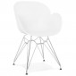 Fauteuil Design "Katana" 82cm Blanc|Fauteuil / Chauffeuse|Paris Prix