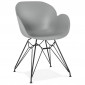 Fauteuil Design "Nasa" 82cm Gris|Fauteuil / Chauffeuse|Paris Prix