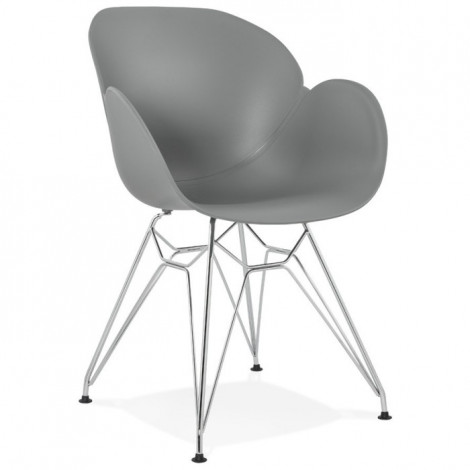 Fauteuil Design "Katana" 82cm Gris|Fauteuil / Chauffeuse|Paris Prix