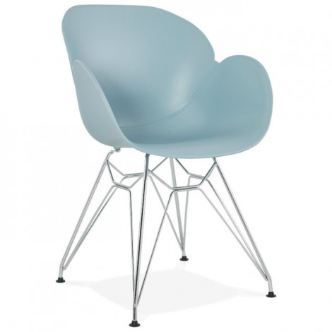 Fauteuil Design "Katana" 82cm Bleu|Fauteuil / Chauffeuse|Paris Prix