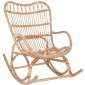 Fauteuil à Bascule en Rotin "Washington" 112cm Naturel|Fauteuil / Chauffeuse|Paris Prix